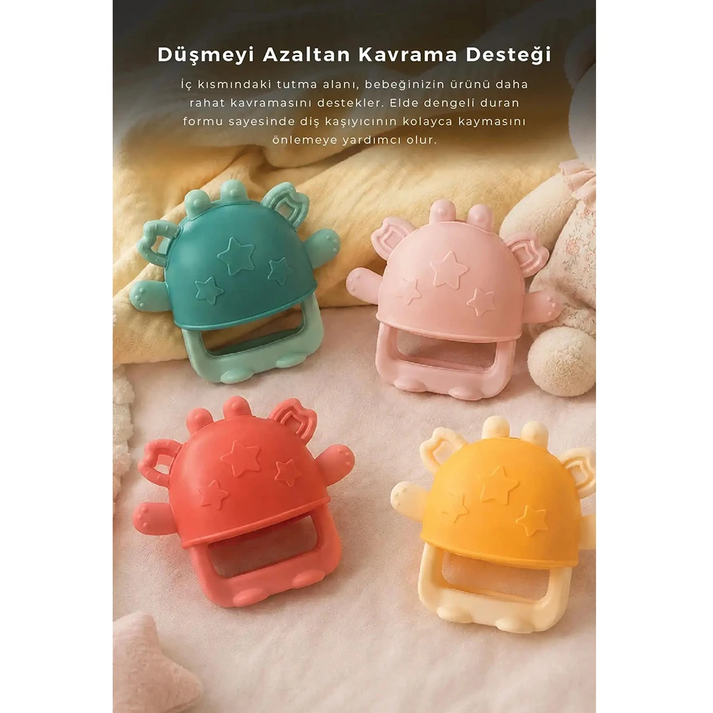 Diş Kaşıyıcı...Kolay Kavrama Pembe