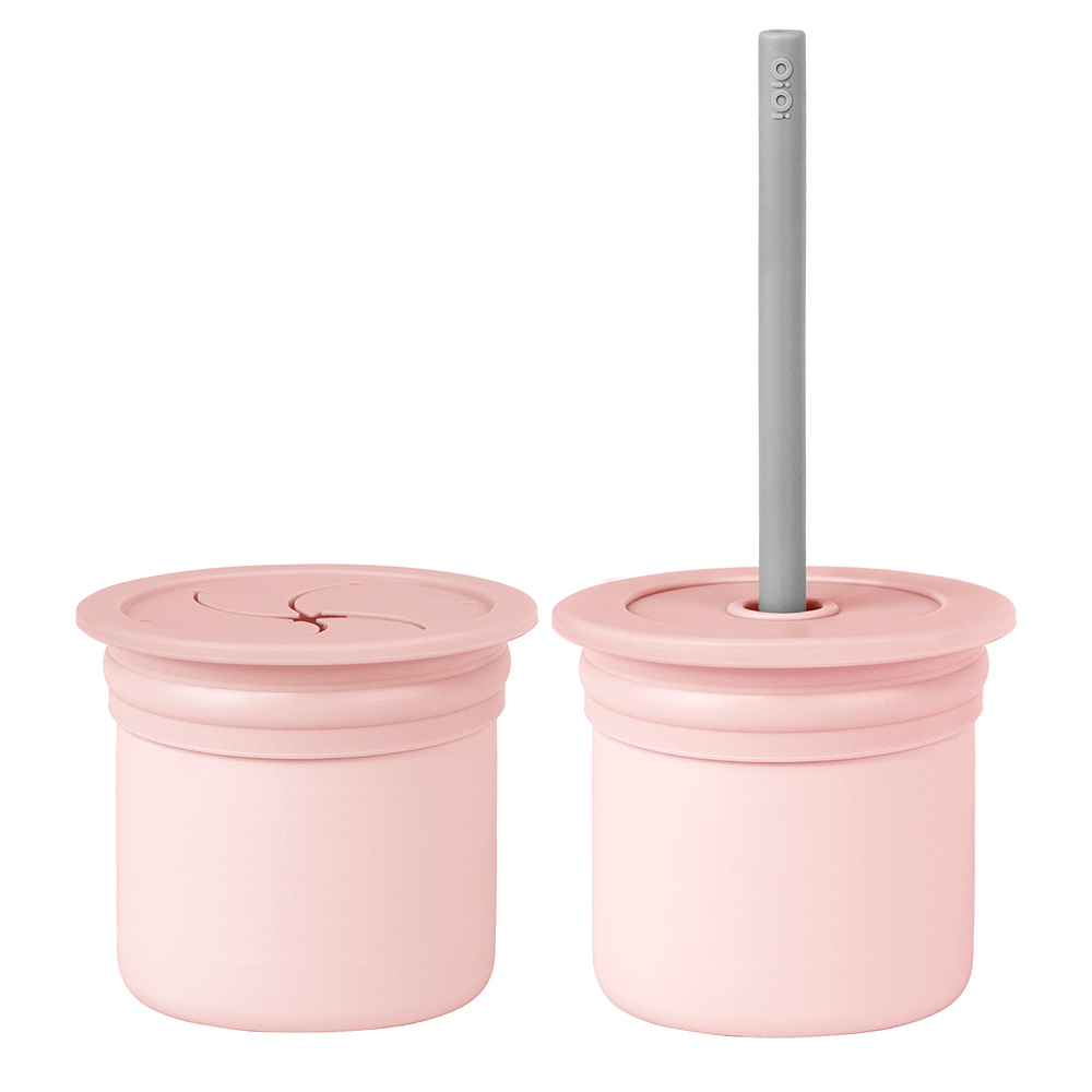 Pinky Pink/Powder Grey