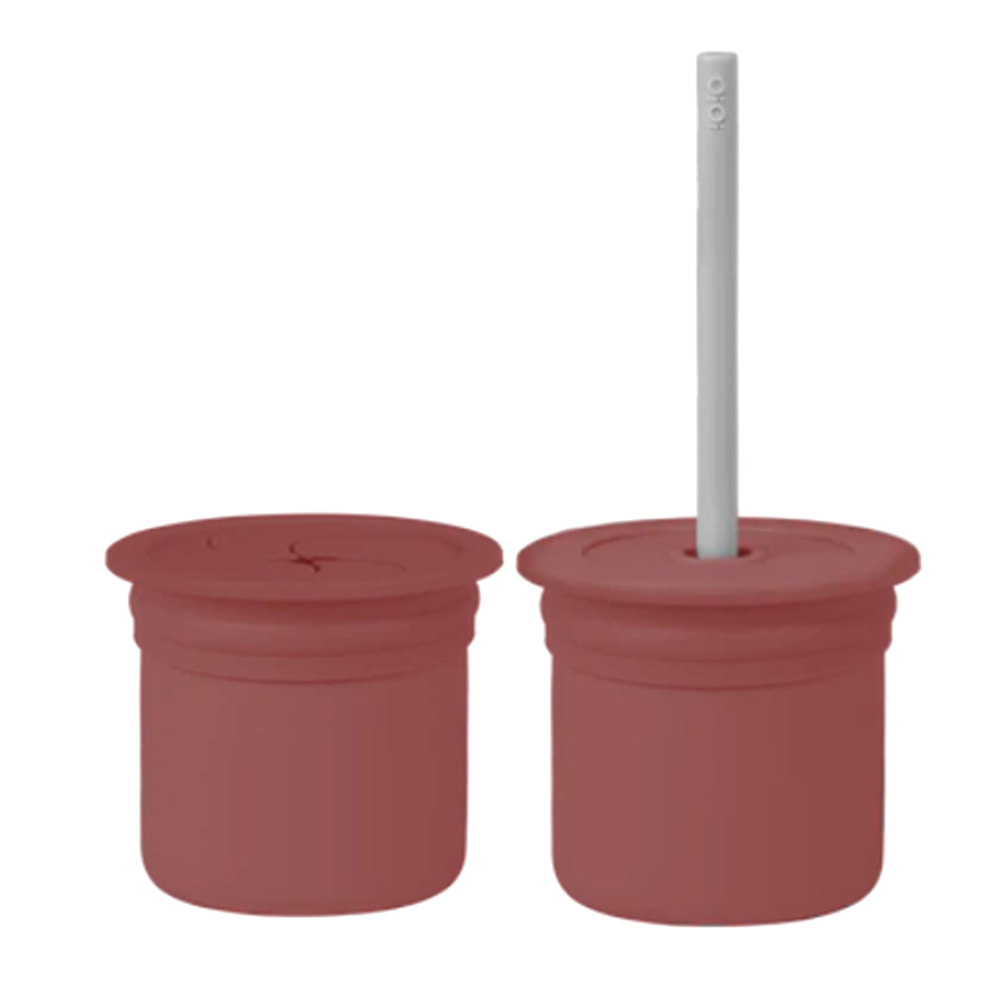 Velvet Rose/Powder Grey