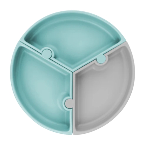 Aqua Green/Powder Grey